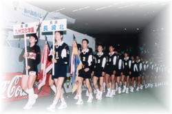 写真 春高バレー(代々木体育館)女子は九州文化