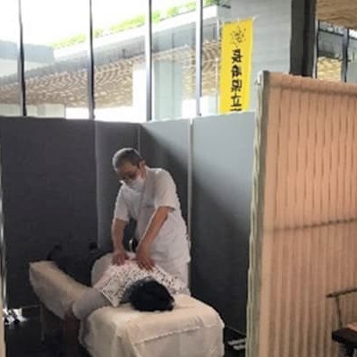 マッサージ実習・体験会の様子２
